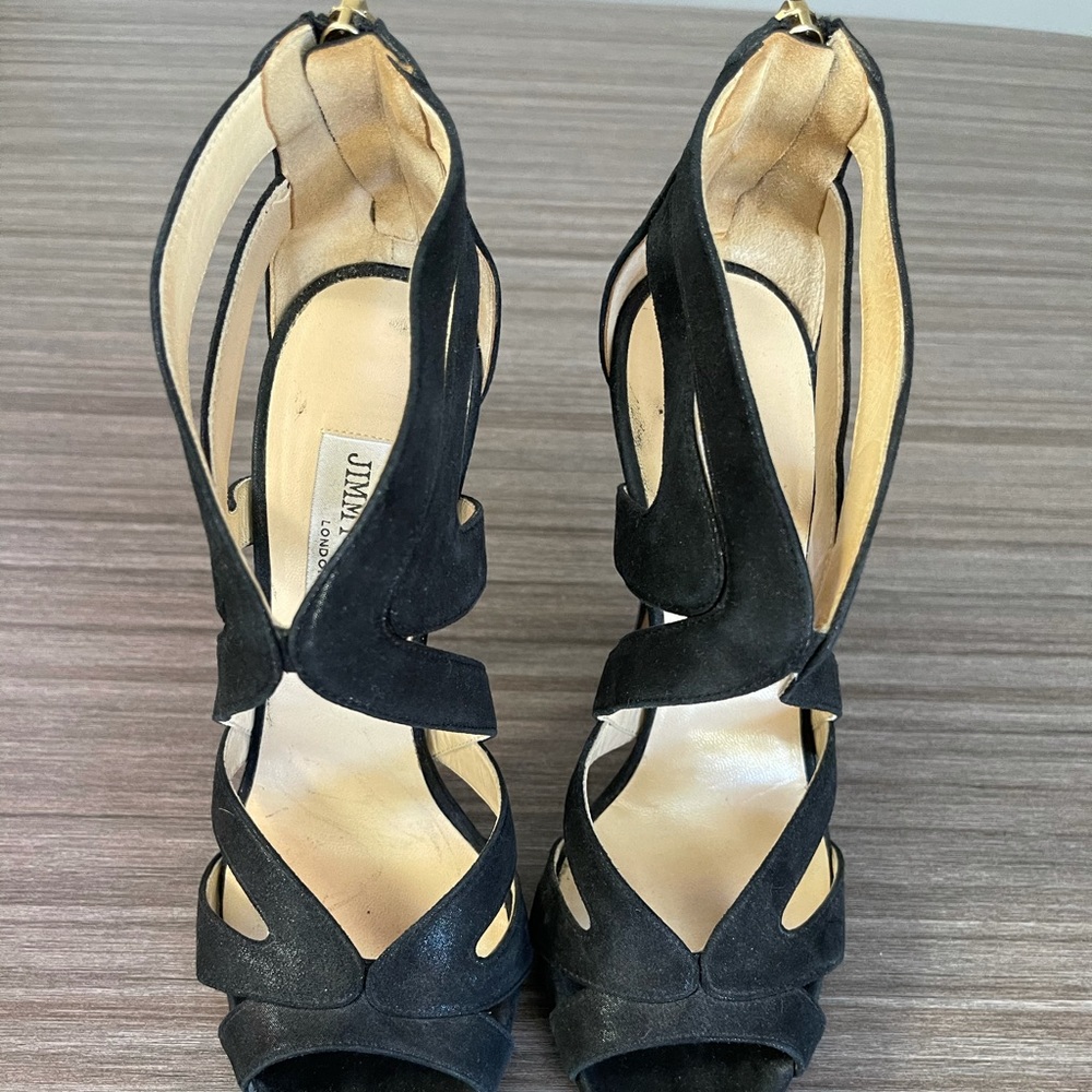 Jimmy Choo high heel sandals, size 36.5